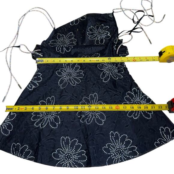 For Love And Lemons Black and White Mini Dress - Picture 9 of 10